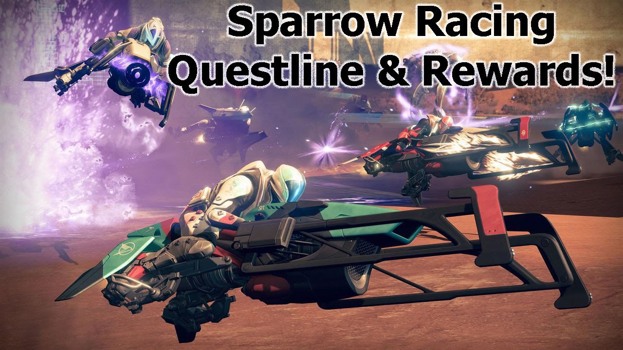 Destiny: The Taken King DLC - Sparrow Racing Questline Objectives & Rewards