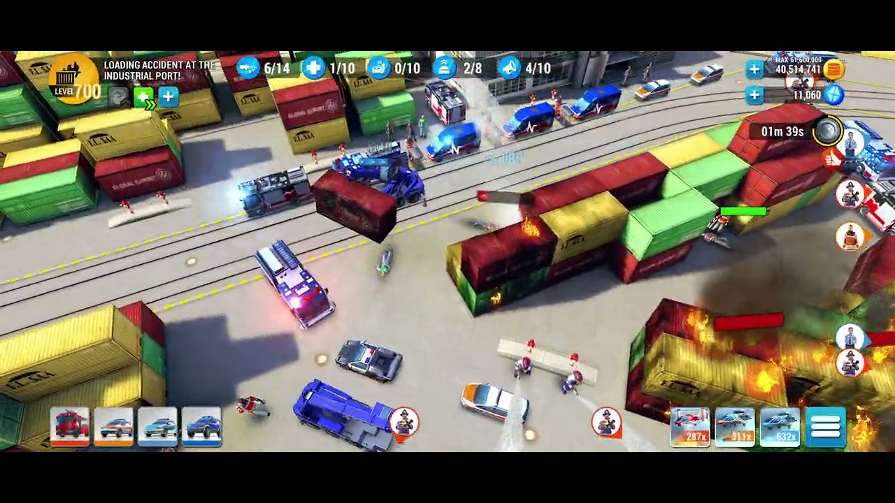 EMHQ Gameplay - Loading accident at the industrial port! 