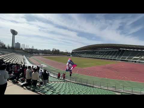 2023.02.12　ファジアーノ岡山　応援練習　本山選手