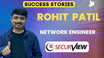 How Rohit got selected with SecurView as a Network Engineer after Multi-Vendor (MVT) Training