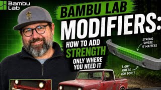 How to add Modifiers to strengthen your 3D prints