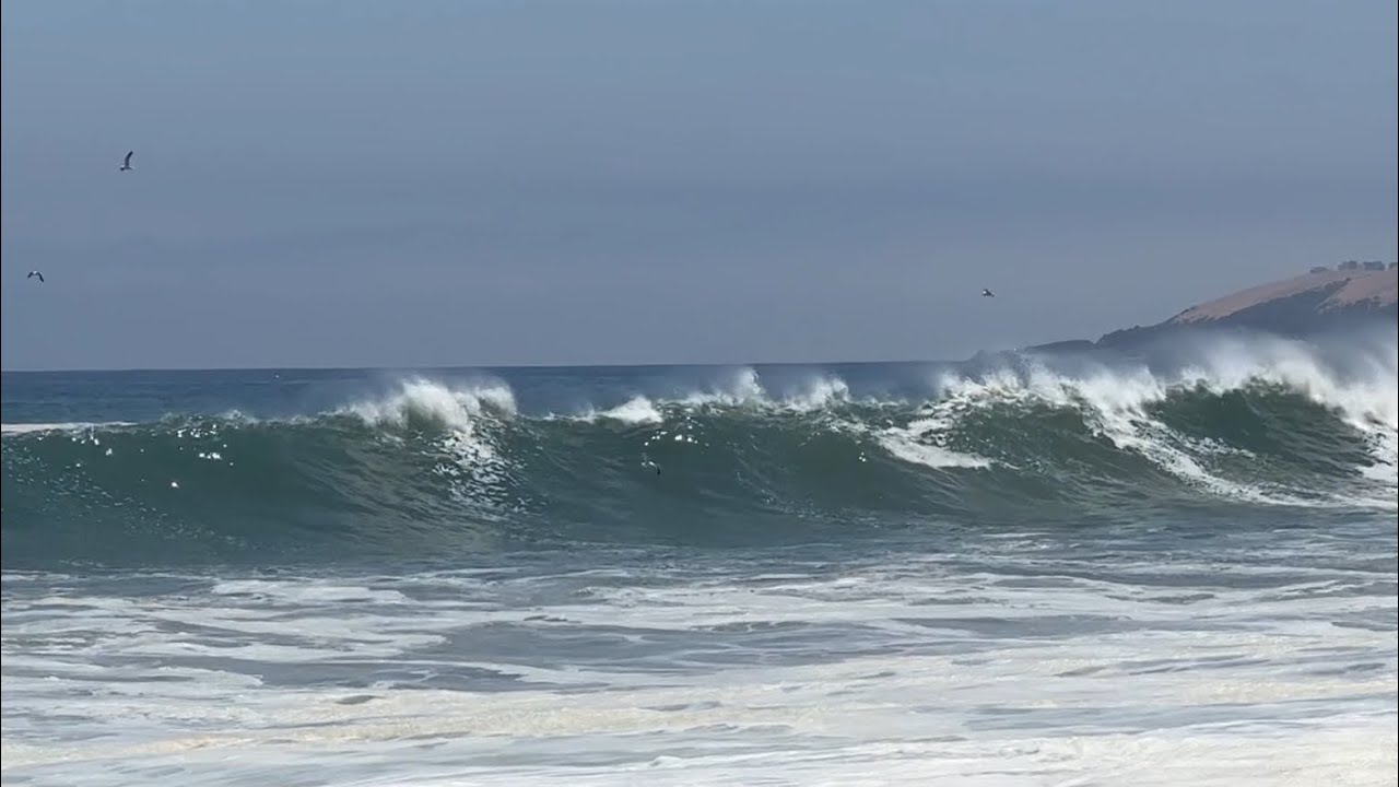 Marejadas en Viña del Mar, Chile (Olas) - Domingo 29 de Diciembre 2024 - Desde la Playa Acapulco
