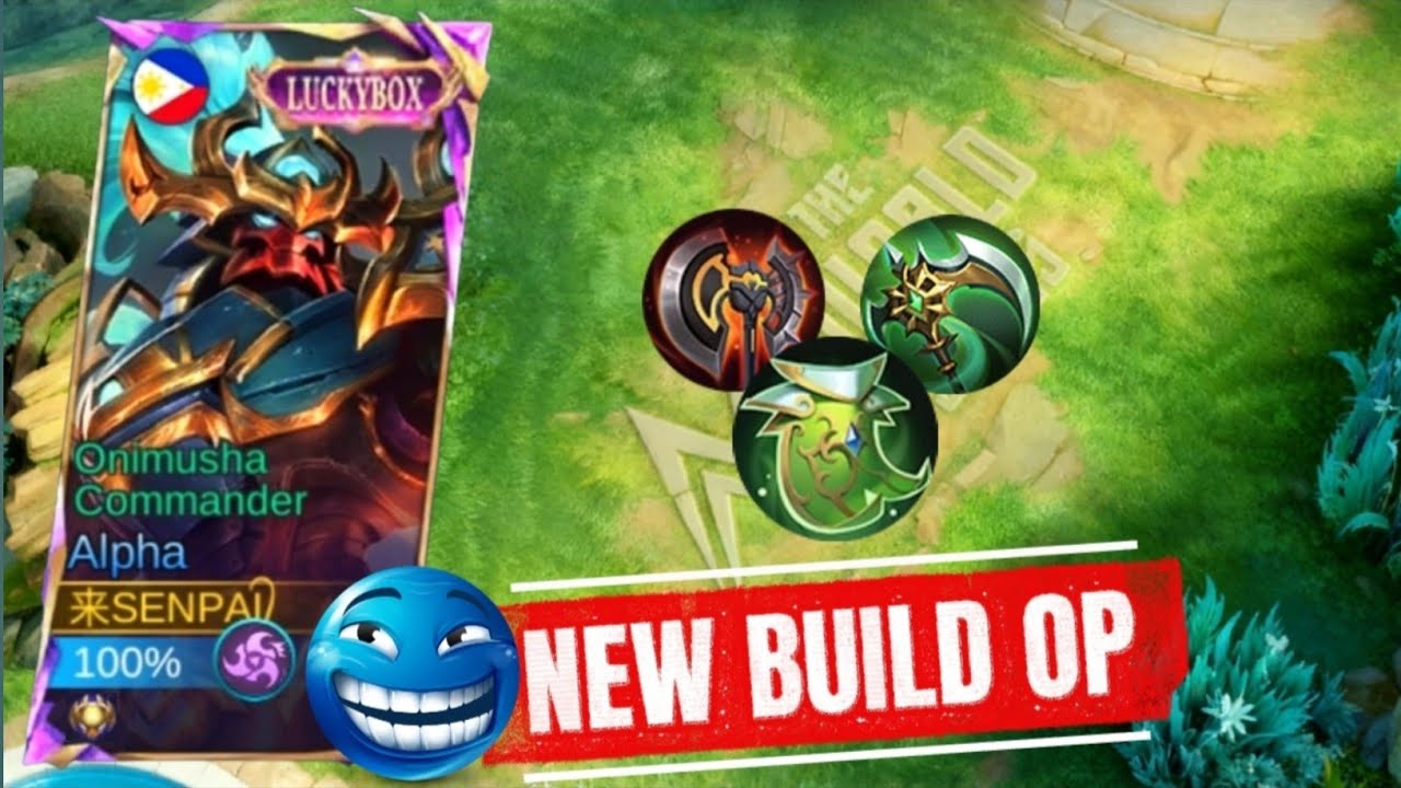 ALPHA NEW BEST BUILD 2026 JUNGLE!! BUILD TOP GLOBAL ALPHA GAMEPLAY ~ MLBB