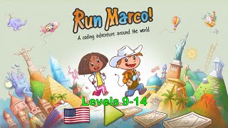 Learn Run Marco! - Jungle Trouble - Levels 9-14 - Simple Loops screenshot 3