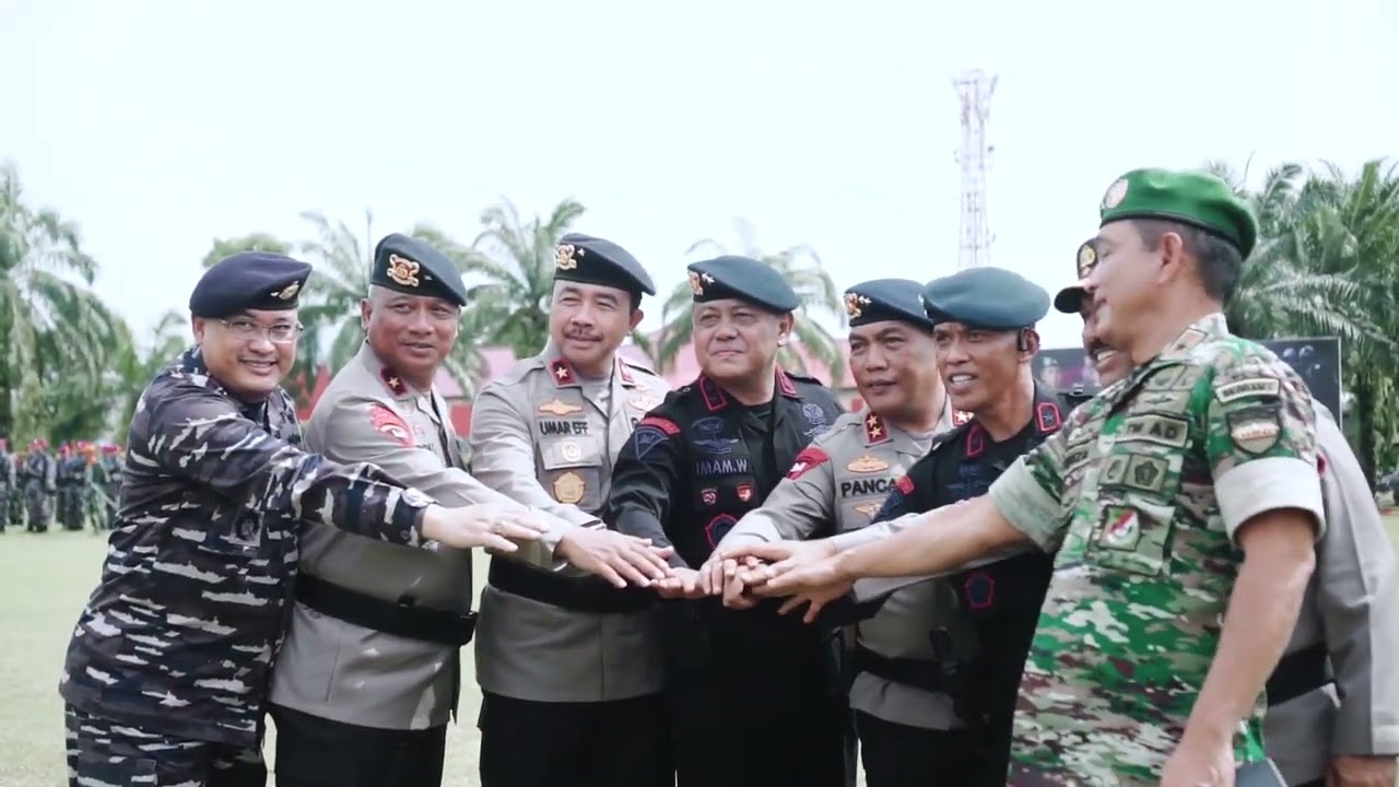 Wadankor Resmikan Mako Brimob I Polri di Binjai Sumut