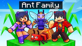 Having An Ant Family In Minecraft!