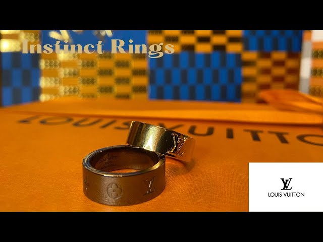 Louis Vuitton LV Instinct Set of 2 Rings