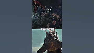 Shimo vs. Godzilla Evolved! | #shorts #edit #godzillaxkongthenewempire