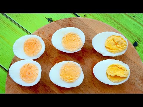 Как сварить яйца видео рецепт