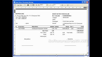 Tutorial 17 - Cara Mencatat Transaksi Retur Penjualan Pada Program Toko iPOS 3.3/3.0
