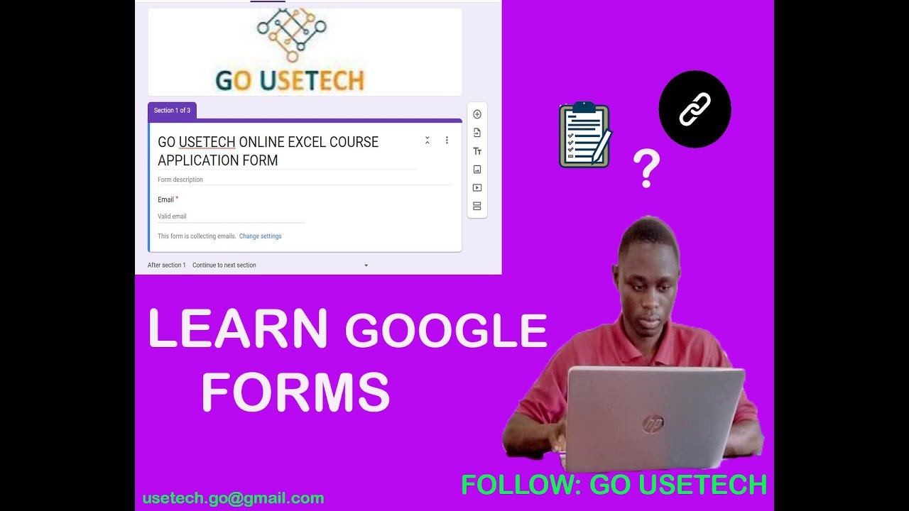 ⁣Google Forms Tutorial For Beginners – Learn how to start using Google Forms