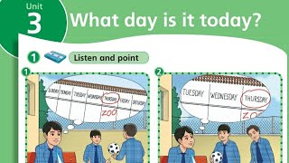 الوحدة الثالثة للصف الثاني What day is it today شرح كامل إنجليزي الصف الثاني المنهاج الأردني