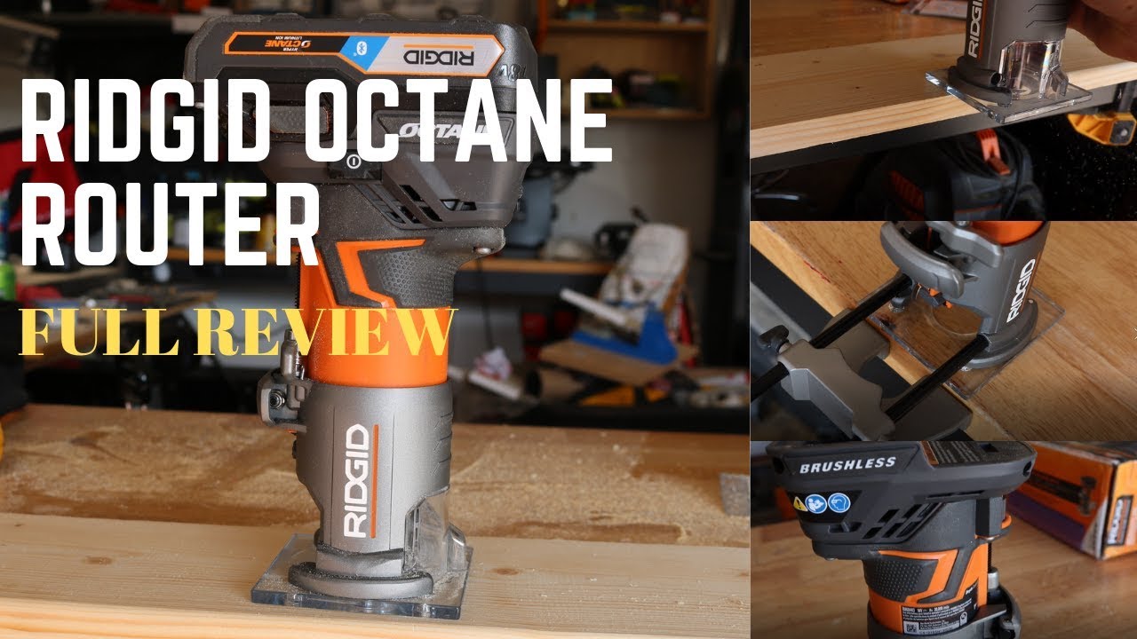 Ridgid 18V Brushless Compact Router (I LOVE THIS TOOL) - YouTube