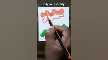 Unity In Diversity drawing #shorts #viral #unityindiversity #indianflag