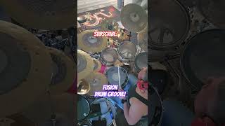 Fusion drum groove. #drums #drummer #drumming #magic #funk #music ##growth #drumchops #drumvideo