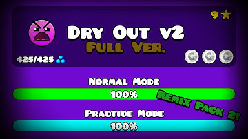 【🥵】DRY OUT V2 FULL VERSION! BY: KEVINECOYOTE4 (Full HD) || Geometry Dash 2.113