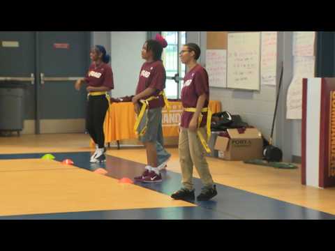 Commanders help grow girls flag football in DC