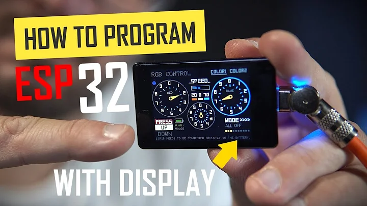 How to Program an ESP32 Dev Board with a Built-in Display PART1