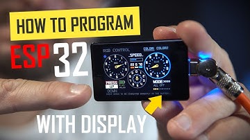 How to Program an ESP32 Dev Board with a Built-in Display PART1