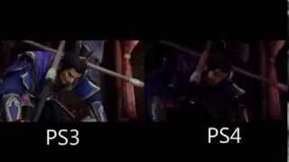 Dynasty Warriors 8 Xtreme Legends Ps3 V.s. Ps4 Comparison - English Dubbed