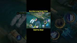 Sora new Long Jump Tricks Tutorial Mobile Legend #mlbb #mobilelegends #sora #tricks #shorts
