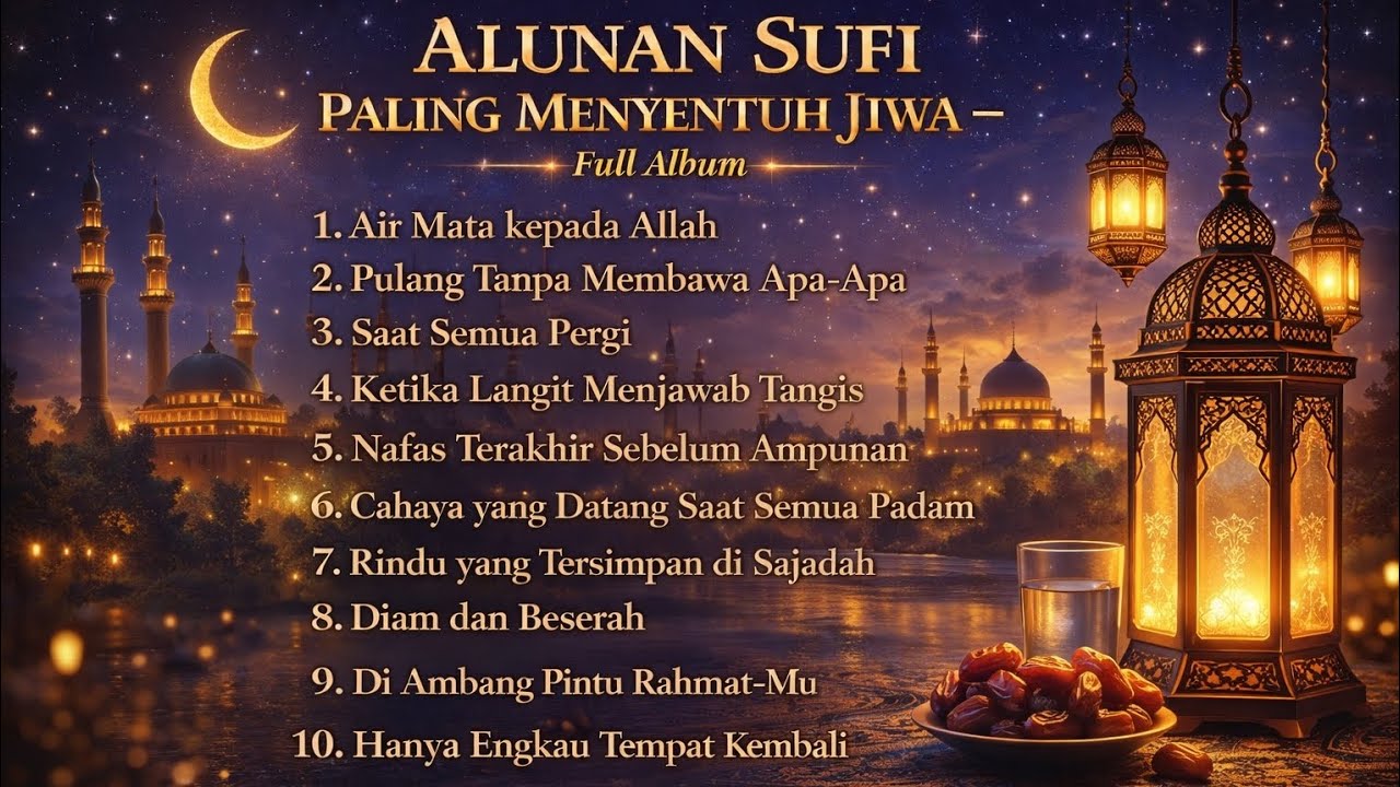 Hanya engkau tempat kembali| Alunan Sufi Paling Menyentuh Jiwa