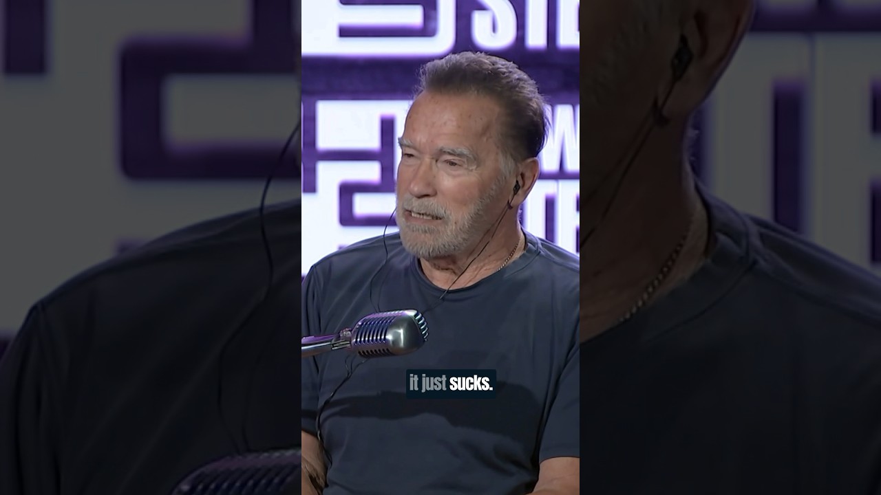 Arnold Schwarzenegger on Aging: “It Just Sucks!” (2023)