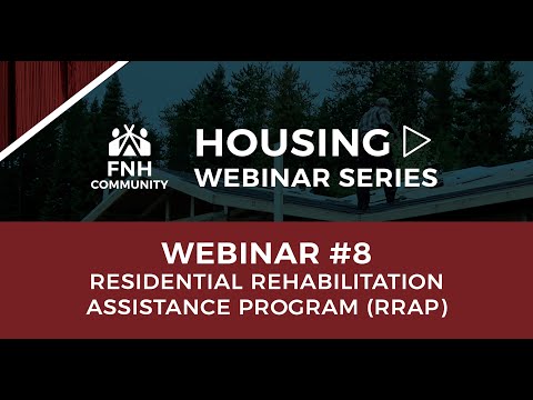 FNHC Housing Webinar #8 - RRAP