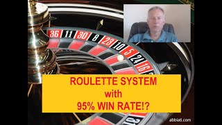 Casino Roulette -- Betting System with 95% WIN RATE!?