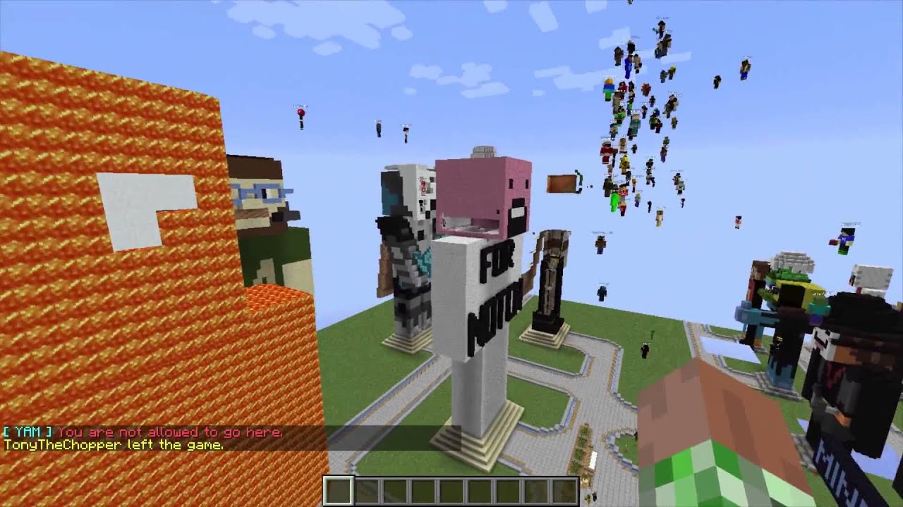 Minecraft Нотч и я D Minecraft Playing with real Notch!!! - YouTube