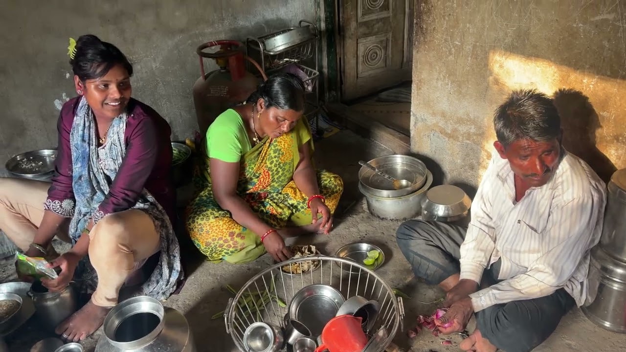 घरात बसून जेवन करू तर मालक ऐक टॉक्टर विटा टाकल्या 😱