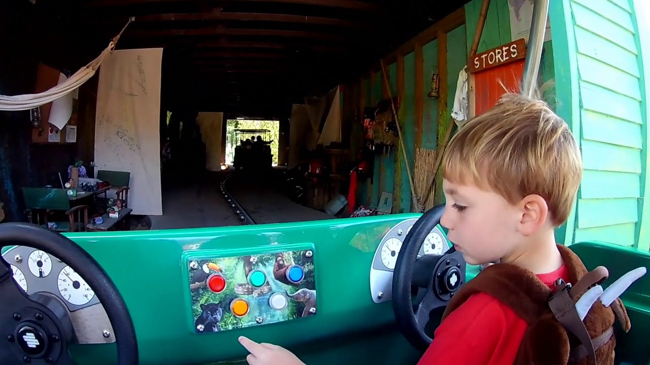 pov Jungle Rangers new ride at Chessington World ofAdventure
