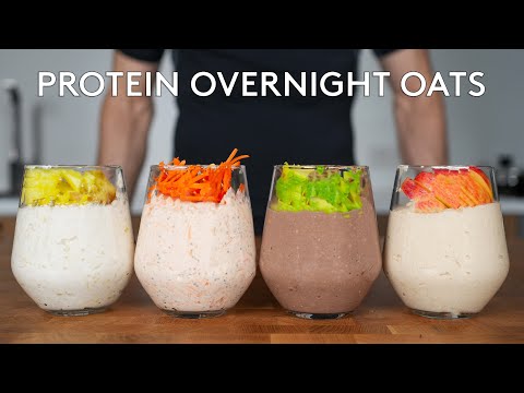 Protein Overnight Oats that are Healthy and Taste Like Dessert