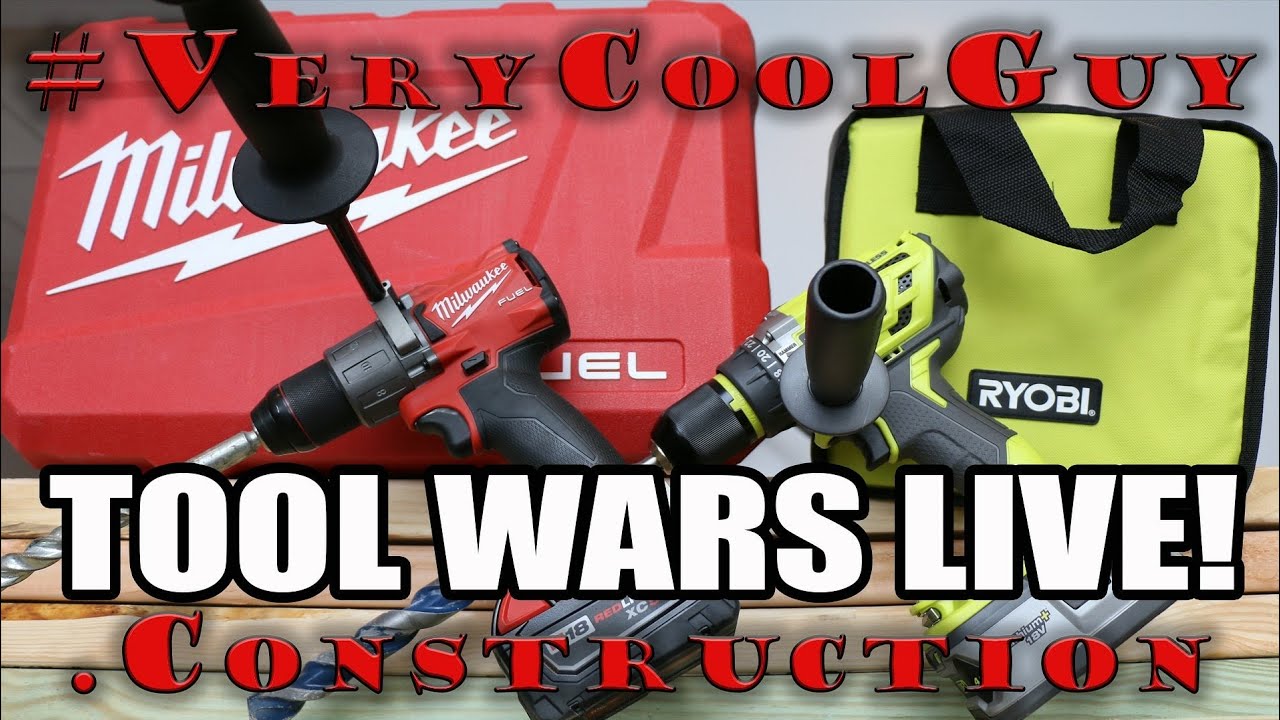 Milwaukee M18 Fuel Gen3 Hammer Drill VS Ryobi 18v One+ Drill YouTube