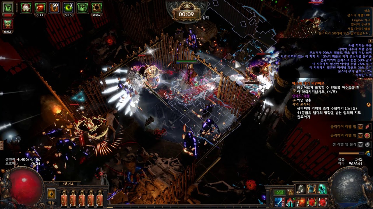 [POE] 패스오브엑자일 맵핑 성소 지도(Shrine Map) YouTube