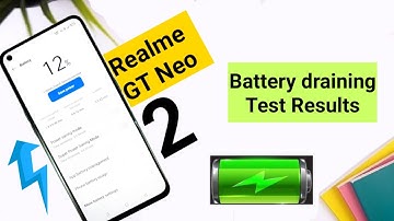 Realme GT Neo 2 Battery draining in idle stand by mode is it draining lot 🤷‍♂️🤔