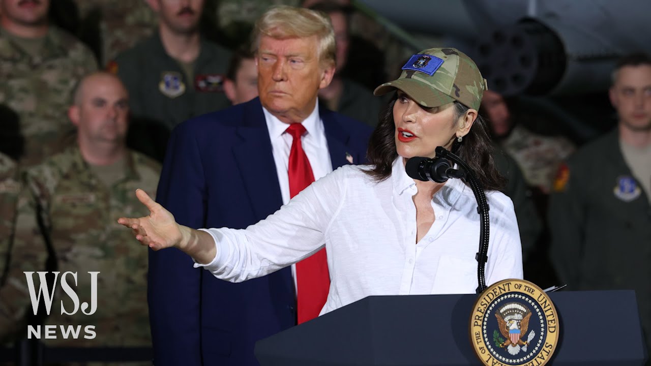 Gretchen Whitmer Appears on Stage With Trump at Michigan Air Base | WSJ ...