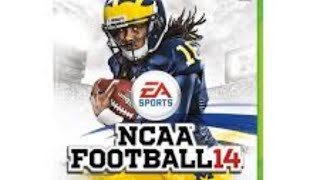 NCAA Football 14 - Testing Slider Set LiveStream