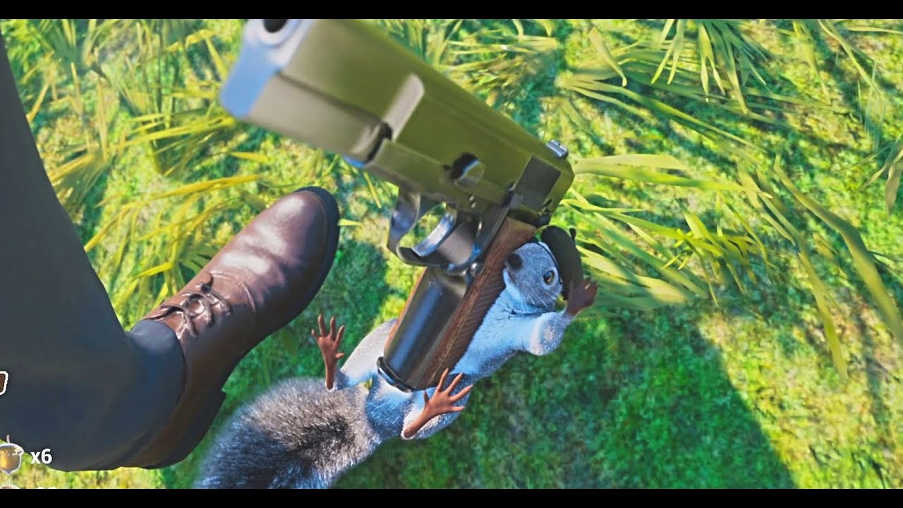 THIS IS NUTS - Squirrel with a Gun