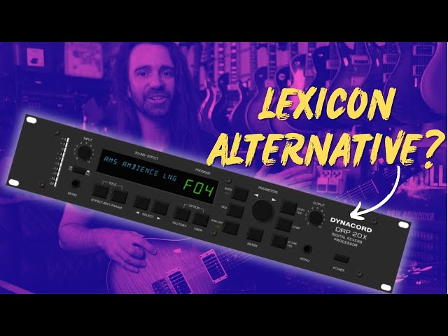 The Best Rack Reverb You've Never Heard | Dynacord DRP 20X - YouTube
