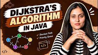 Dijkstra's Algorithm in Java | Shortest Path Algorithm Explained with Code | Graphs