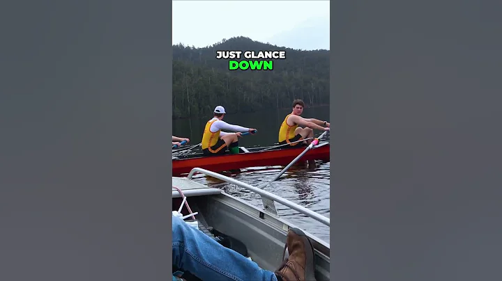 Glance down at your knees at the catch to check that your shins are vertical #rowing #sculling