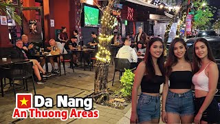 DA NANG Vietnam Night Walk at AN THUONG Tourist Ares You Must See Lastest Update Dec 2025
