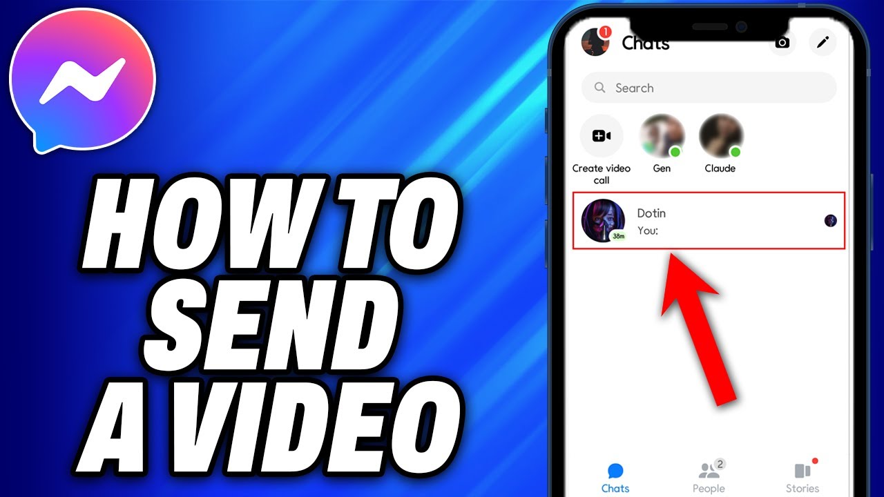 How to Send a Video on Facebook Messenger (2025) - Easy Fix - YouTube