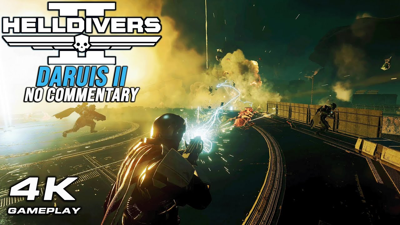 Helldivers 2: 4K Gameplay No Commentary ULTRA Settings | RTX 4080 P399