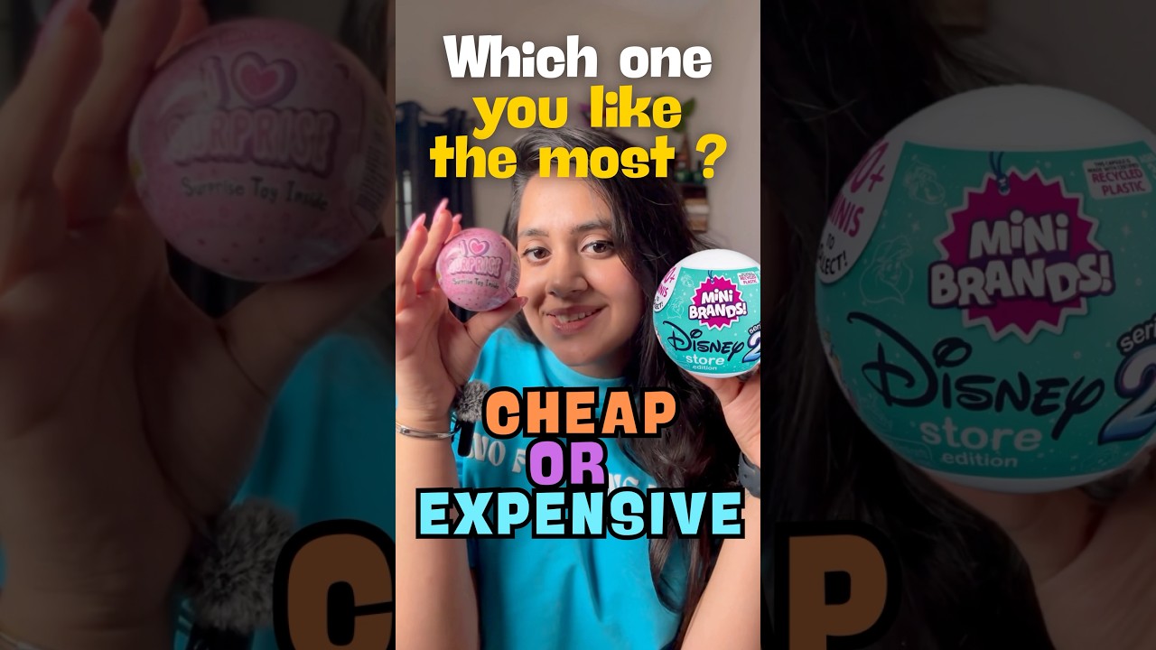 25 Rupee Surprise Ball vs. 1000 Rupee Mini Brands - Is it WORTH IT? 😱 