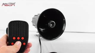 Sirena Pato 7 Tonos Patrulla 12v