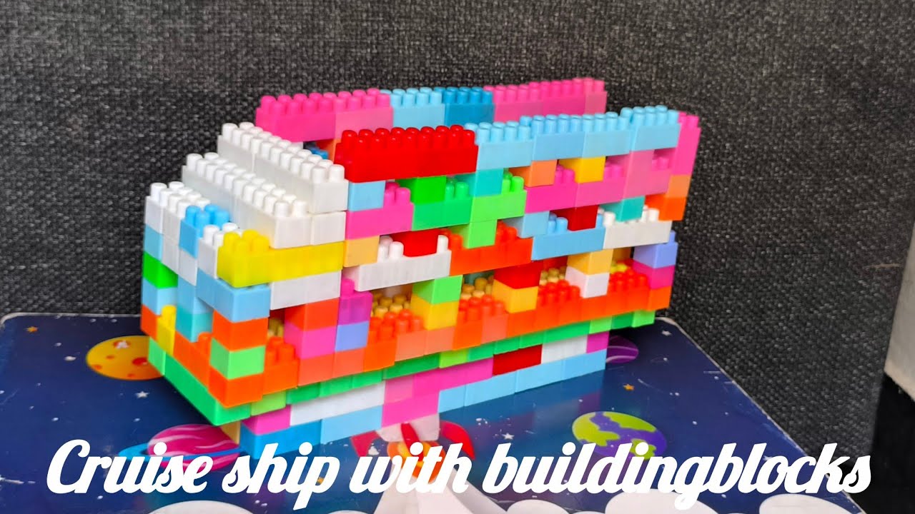 Satisfying DIY blocks Cruise Ship|Building blocks Ship|Blockvedio ...