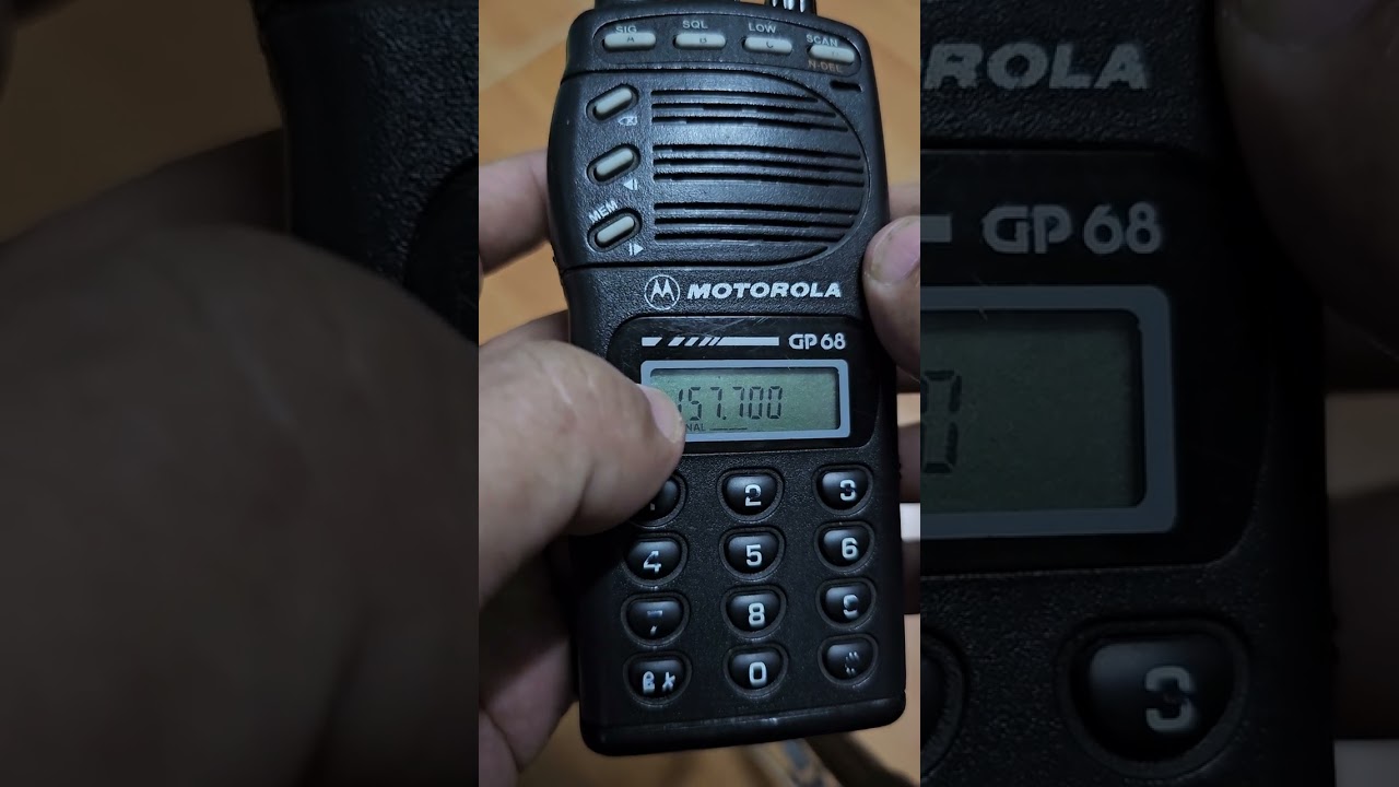 วิธีปรับกำลังส่ง Power Motorola GP68