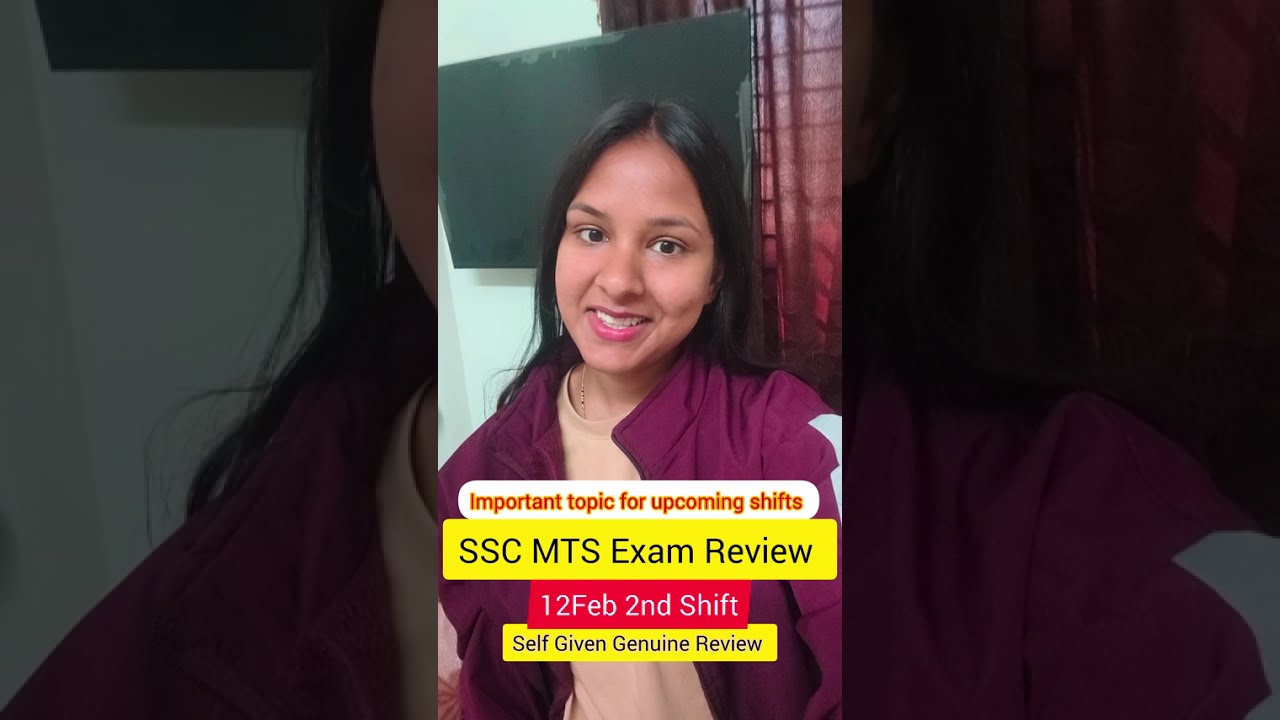 SSC MTS Exam Genuine Review💯#selfgivenanalysis #sscmts #ssccgl#ssccpo #dphcm #awotpo #like #share 